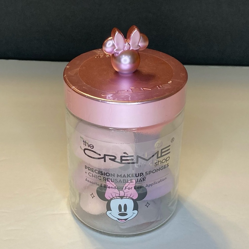 The Crème Shop Minnie Mouse Makeup Sponges in Jar